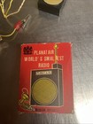 1960 s Planatair World s Smallest Radio Pocket Crystal Vintage Japan Part Repair