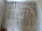Lot Of 84  Silver Plate Forks  79   Dinner  5  Serving For Crafts Art Jewelry 