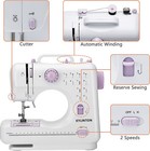 Portable Sewing Machine-12 Stitches Household Multifunction W expansion Platform