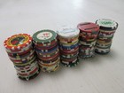 100 Casino Gaming Poker Chip Lot Las Vegas  1 New   Used Chipco Paulson Clay