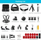 Akaso 60 In 1 Action Camera Accessories Kit Compatible With Black