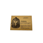 Vintage 1977 Treasures Of Tutankhamun Field Museum Natural History Used Ticket