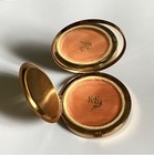 Vintage Compact K   K Spider Web Compact With Beetle Never Used Original