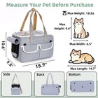Soft Pet Carrier Airline Approved Small Dog Cat Travel Bag