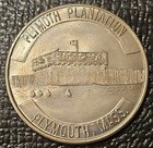 Plimoth Plantation Mayflower Ii Plymouth Massachusetts Medal Coin Token Ship