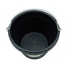 Little Giant 12-quart Flexible All-purpose Rubber Bucket Pail With Steel Handle