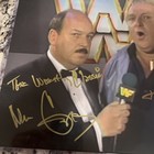 Wwe Bobby Heenan Dual Autographed 11x14 Mean Gene Wrestling Spotlight Photo