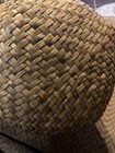 Bluemake Woven Seagrass Belly Basket For Storage  Picnic  Plant Pot