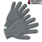 12 Pair 1 Dozen Gray String Knit Poly Cotton Work Gloves Pairs Grey  sm-l 