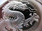 26 Grams  925 Silver Franklin Mint Rare Proof China Dragon Good Luck Coin gold