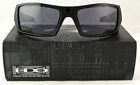 New Oakley Gascan Sunglass Polished Black L Grey 03-471