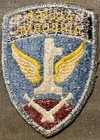Original Wwii Us Army 1st Allied Airborne Patch - Cut-edge