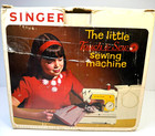 Rare 1960s Vintage Singer Touch   Sew Kids Sewing Machine Complete W box Tested