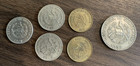 Lot Of 6 Coins Guatemala 1967  1970  1972