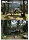 Night Cat Flat Lay Hammock Tent  Portable Lightweight Camping Hammock With Net
