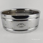 Rogers Super Ten 5x14  Snare Drum Shell Steel 10lug Script Chrome 70s Sn  3415