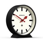 Newgate   M Mantel Railway Desk Clock   Modern Round Station Clock Design  