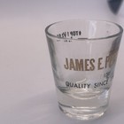 Vintage James E  Pepper Shotglass Jigger  Good Condition 2 1 2 Inches Tall
