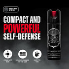4 Police Magnum Pepper Spray 3 Ounce Twist Lock Safety Personal Defense Security