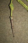 Original Ww1 ww2 Era Belgian Military Fourragere W royal Crown To Metal Tip