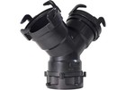 Valterra F02-2030bk 3  Rotating Y Rv Sewer Adapter Joins 2 Hoses To 1 Black