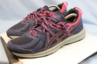 Asics Womens Frequent Trail 1012a022 Blue Pink Running Shoes Lace Up Size 10