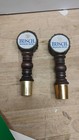 Pair Of Vintage 4 25  Rare  Busch Bavarian Beer Drum Beer Tap New Old Stock 