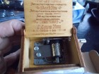 New Dovetail Wooden Box With Music Box  Plays You Are My Sunshine   to My Mom 