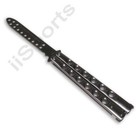 Ronin Gear Skeletonized Stainles Steel Practice Butterfly Balisong Knife Trainer