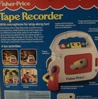 Fisher Price Tape Recorder With Microphone For Sing-along New In Box 1992  Rare