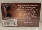 Hard Rock Cafe Blue Guitar Pin Collectors Club New In Package