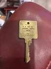 Vintage Coco Palms Resort Kauai Hi Brass Hotel Room Key Elvis Blue Hawaii  825
