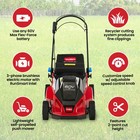 Toro Foldable 60-volt 21-inch Stripe Cordless Electric Self Propelled Lawn Mower