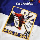 Men s Polo Ralph Lauren Wool Blend Knit Graphic 92 Ski Sweater New  398 M- Xxl