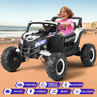 Joyldias White 12v Electric Powerful 4wd Ride On Car Kids Utv Vehicle W  Remote