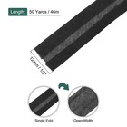 1 2 Inch Single Fold Bias Tape Polyester For Sewing Black 50 Yards