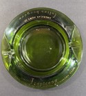 Vintage Tropicana Las Vegas Green Glass Ashtray Hotel Country Club Folies Mcm Nv
