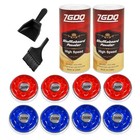 Shuffleboard Pucks shuffleboard Sand Wax  2x14oz 2-1 8      53mm red blue 