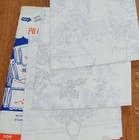 Me02 - Vtg  50 s 60 s Hot Iron Embroidery Transfer Patterns Vogart Pillow Cases