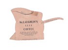 Victorian Trade Card Mclaughlin s Xxxx Coffee Paper Doll  Wicker Buggy