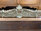 French Rococo Brass Fireplace Fender