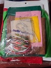 Bucilla Felt Christmas Stocking Kit Santa   Gingerbread House Photo Frame  86411
