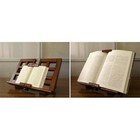 Toyooka Craft New Wooden Folding Book Reading Desk Stand Portable Adjustable