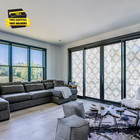Frosted Privacy Window Film - Static Cling Sunshade   Heat Insulation For Home D