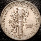 1939 D Mercury Dime - Au - 90  Silver Winged Liberty 10c