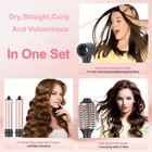 Multi Functional Hair Dryer Brush Negative Ionic Blow Dryer - Curling Volumizing