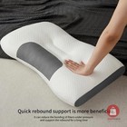 Neck Cervical Orthopedic Massage Pillow For Better Sleep Pain Relief Massage
