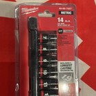 Milwaukee Tool 49-66-7007 3 8 In Drive Impact Socket Set  Metric  14 Pc  New