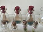 Miniature Corked Bottles  Ship In A Bottle And More Vintage