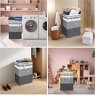 2-pack Large Laundry Basket  Waterproof  Freestanding Laundry Hamper